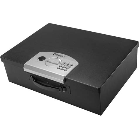 portable metal safe box|metal security box with lock.